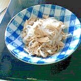 鶏としらたきの中華サラダ